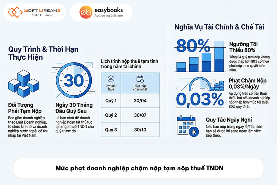 muc-phat-doanh-nghiep-cham-nop-tam-thue-tndn