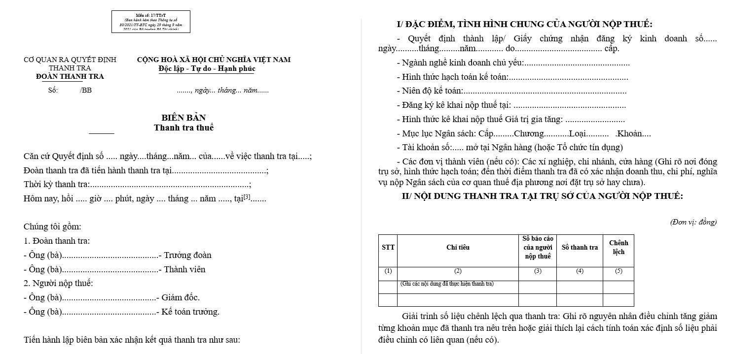 bien-ban-thanh-tra-thue