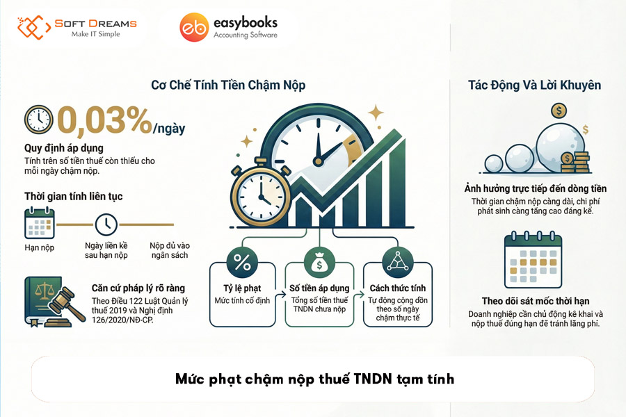 muc-phat-cham-nop-thue-tndn-tam-tinh