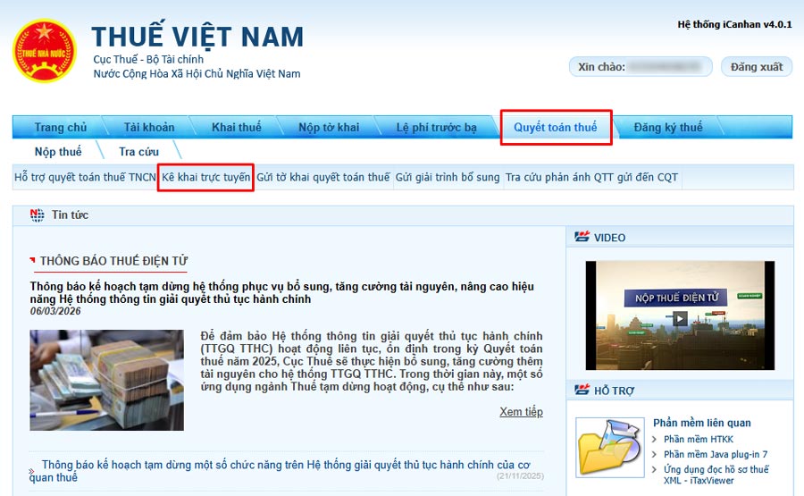 quyet-toan-thue-tncn-tren-he-thong-thue-viet-nam