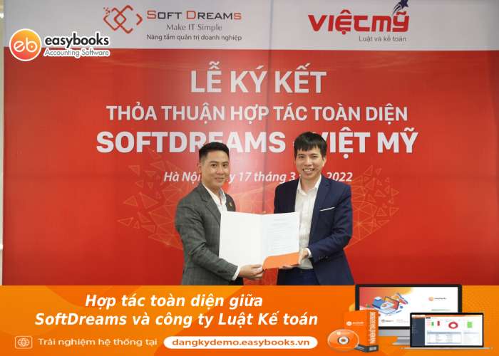 Lễ ký kết hợp tác toàn diện giữa SoftDreams và Việt Mỹ 
